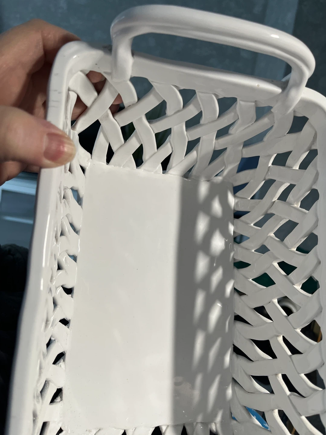 TERRAMOTO Ceramic Hand Woven Basket - photo 2