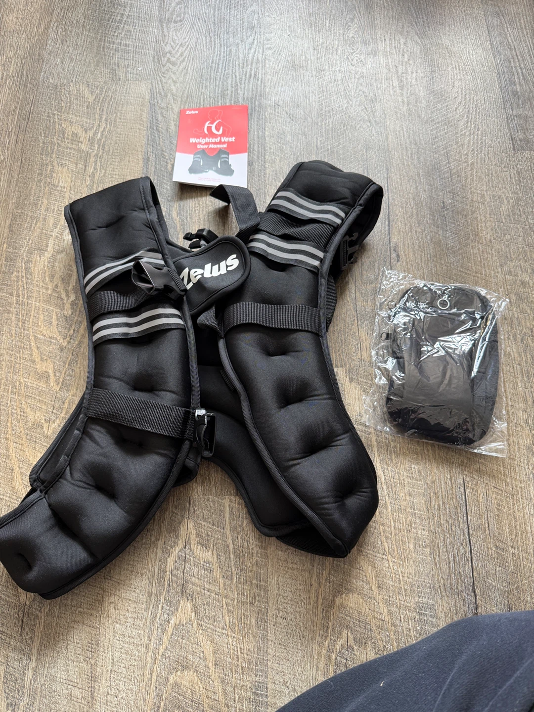 ZELUS Weighted Vest - 16lb - Black - photo 2