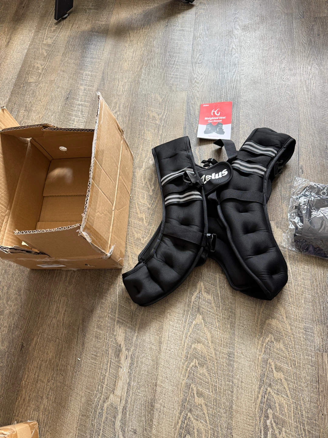 ZELUS Weighted Vest - 16lb - Black - photo 3