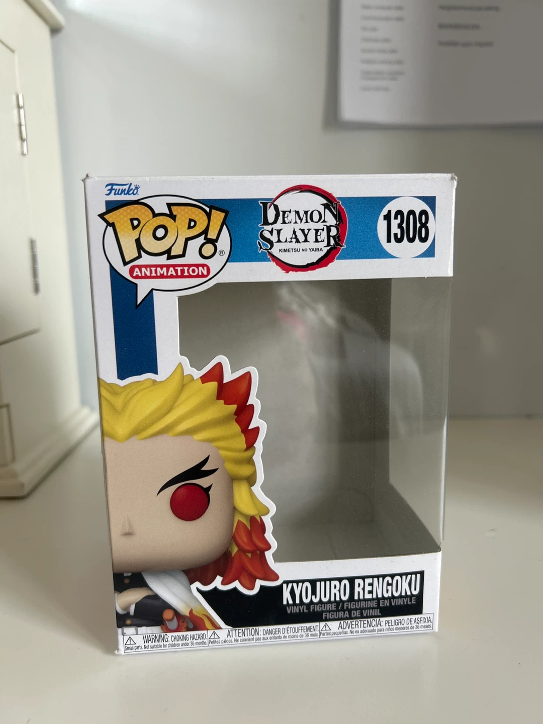 Funko Pop! Animation Demon Slayer Kyojuro Rengoku #1308 - photo 4