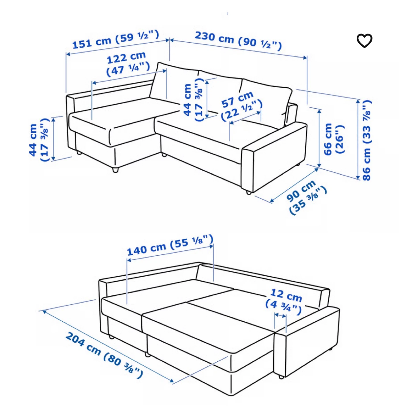 Grey Sectional Sofa Bed with Storage - photo 2