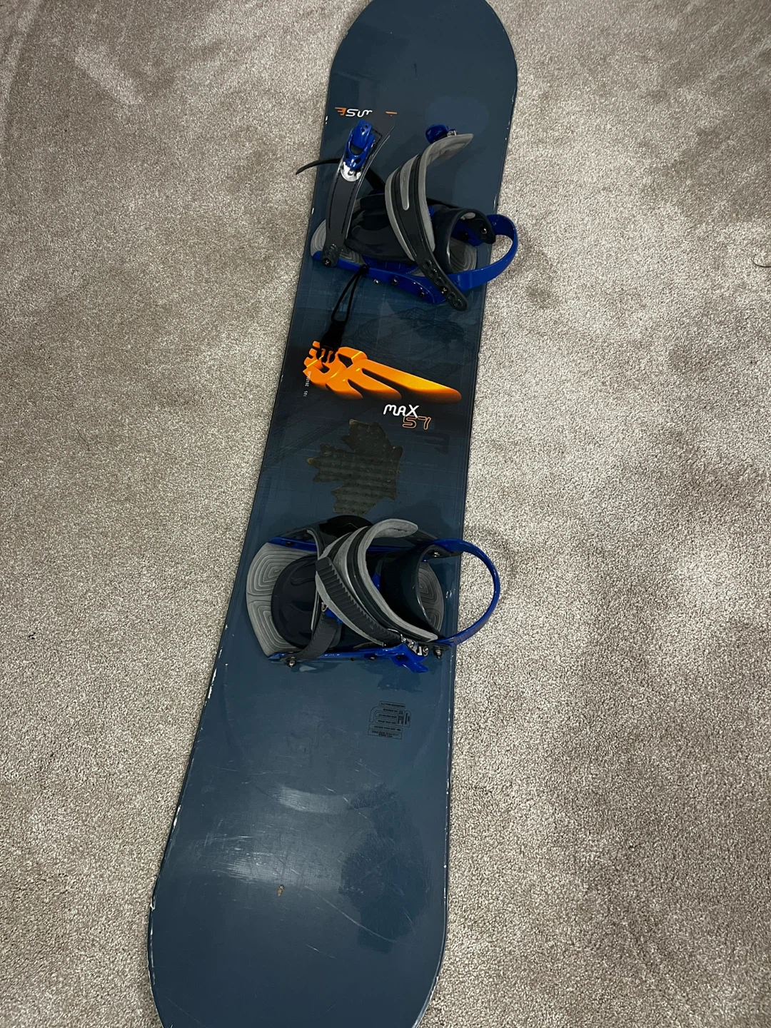 SMSF MAX 157 Snowboard with Bindings