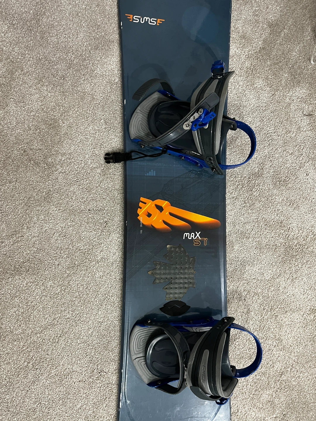 SMSF MAX 157 Snowboard with Bindings - photo 3