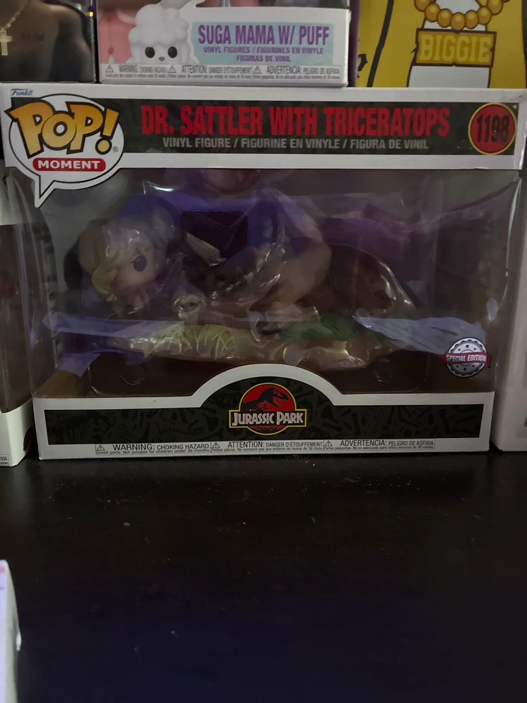 Funko Pop! Dr. Sattler with Triceratops #1198 Jurassic Park