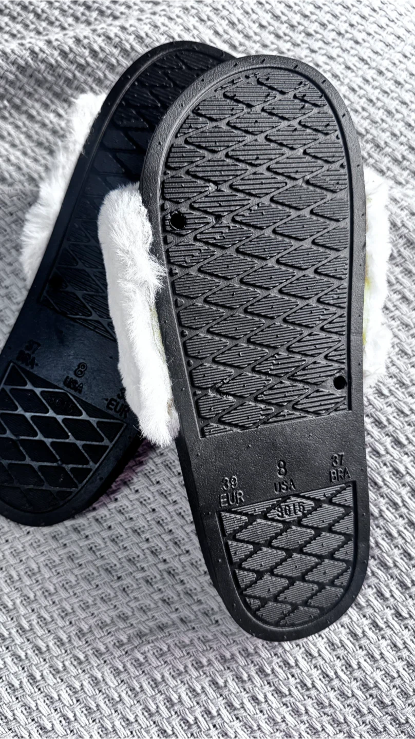Guess Women's Black Faux Fur Slides - photo 2