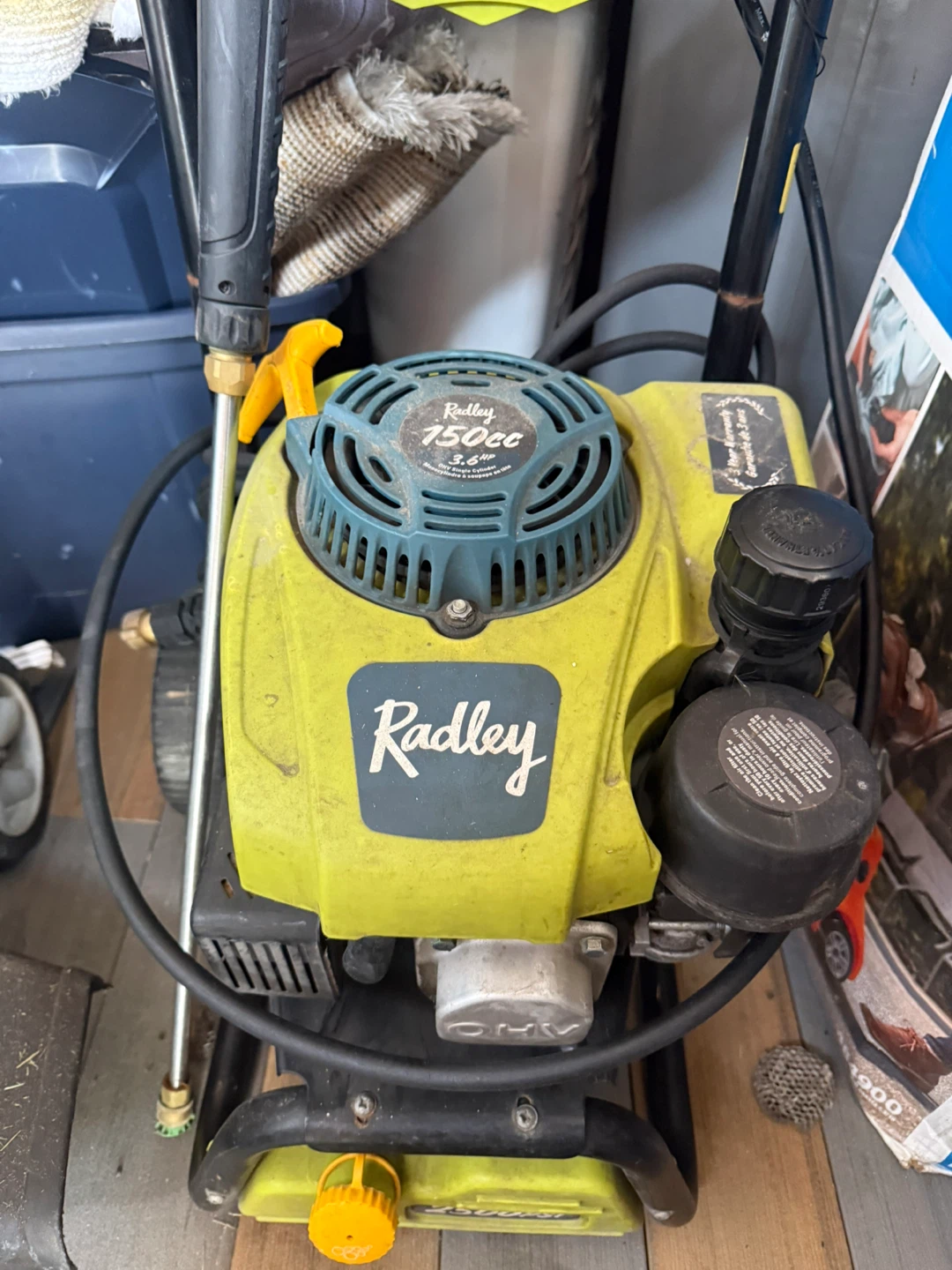 Radley 150cc Pressure Washer - photo 3