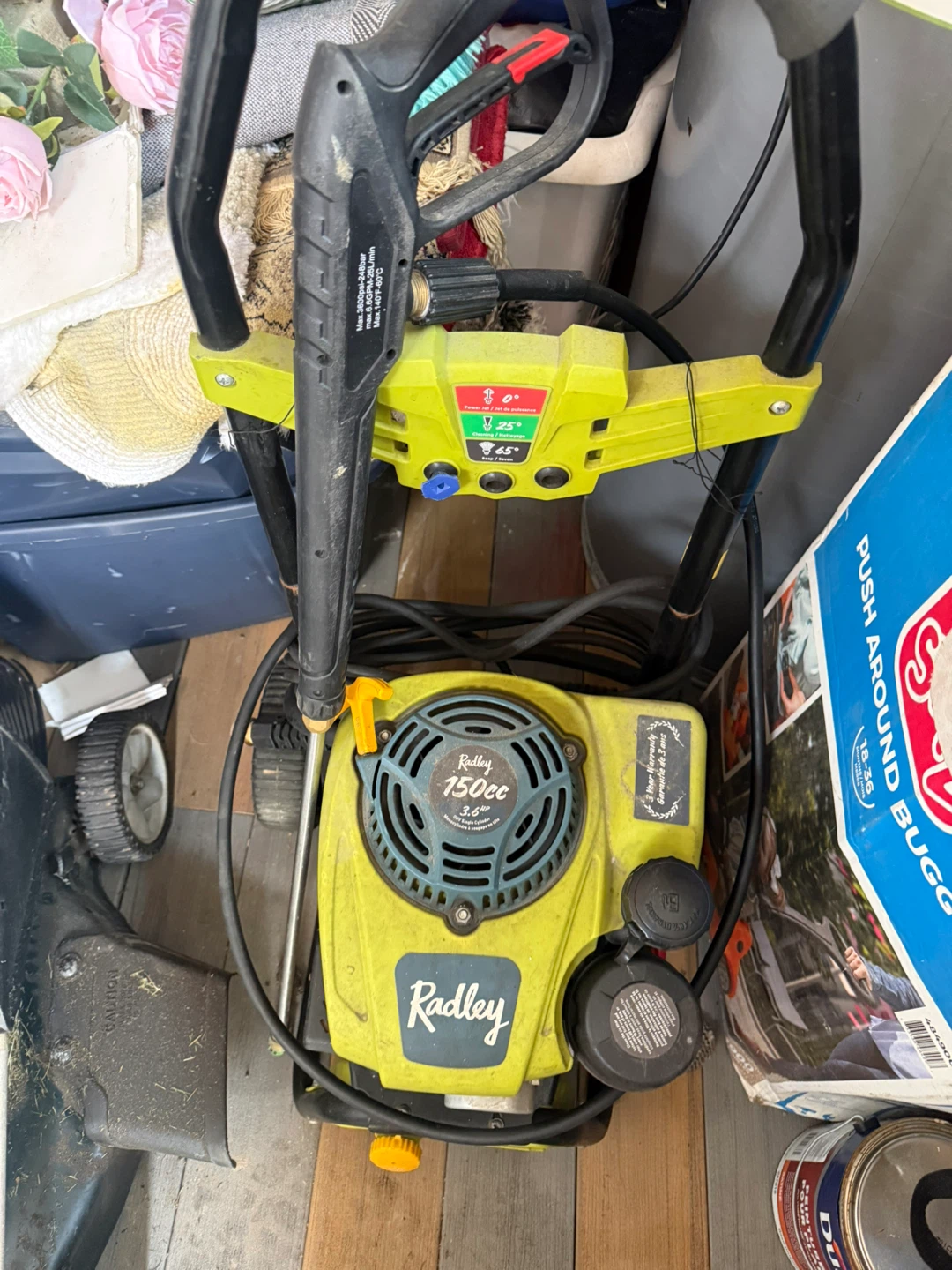 Radley 150cc Pressure Washer