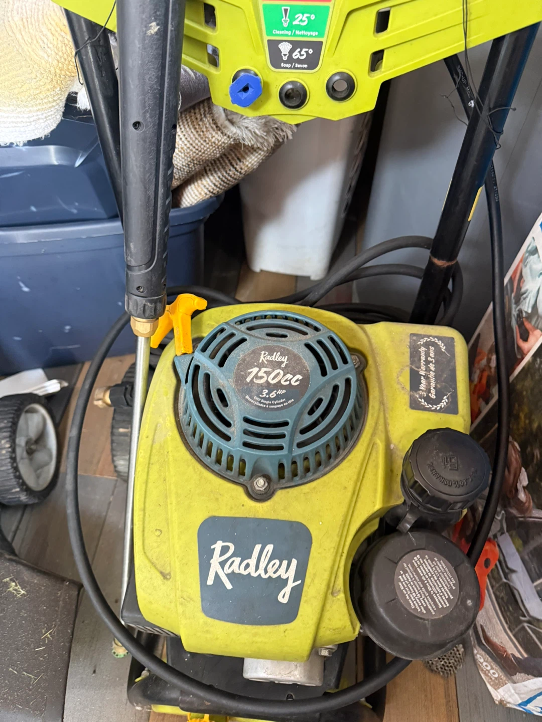 Radley 150cc Pressure Washer - photo 5