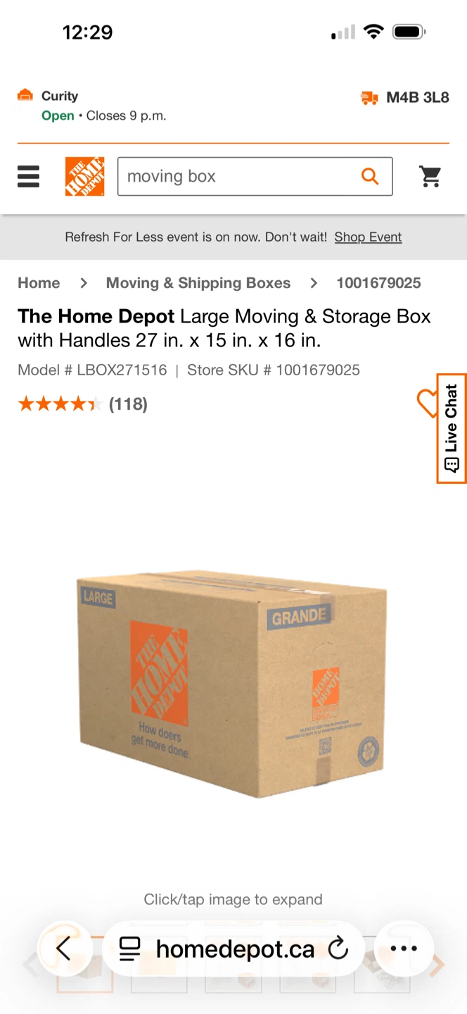 Home Depot Moving Boxes (16) - photo 3