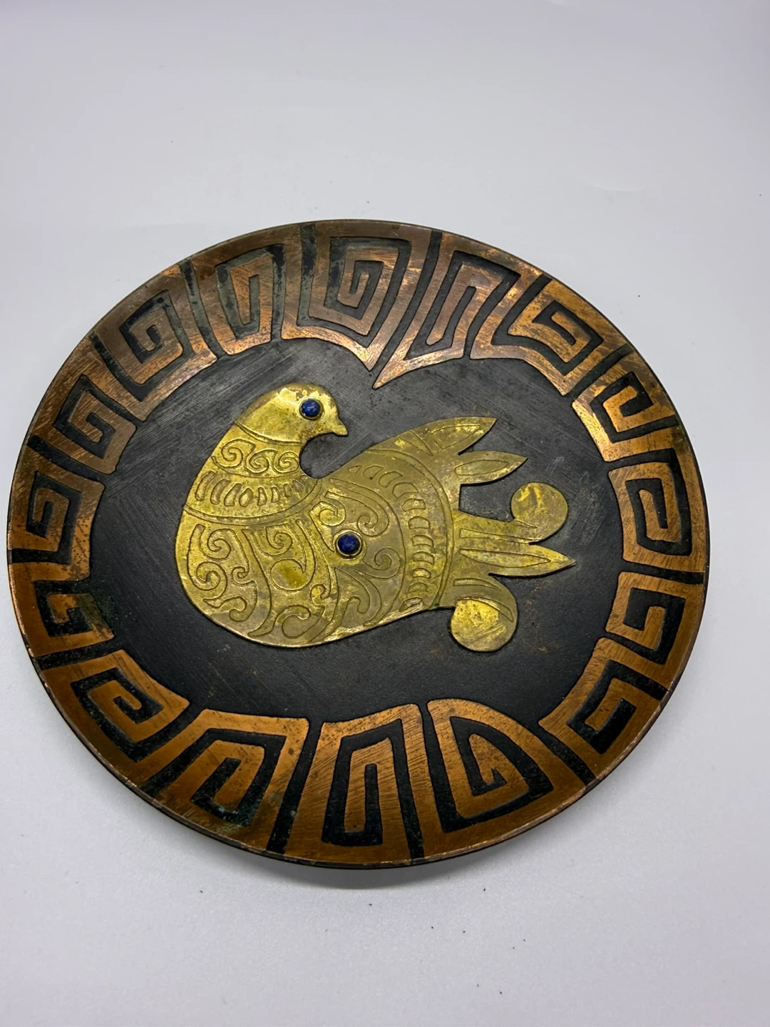 Vintage Decorative Bird Plate