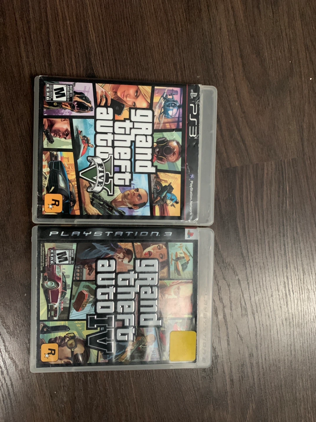 GTA 4 and GTA 5 for ps3