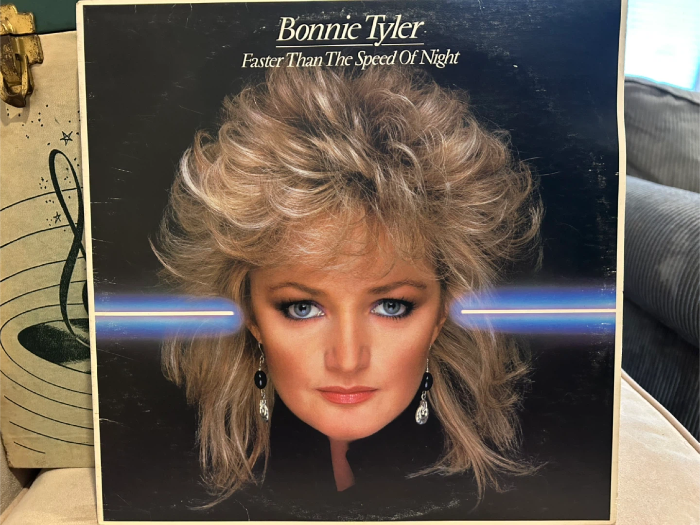 Bonnie Tyler Faster Than The Speed Of Night Vinyl Record