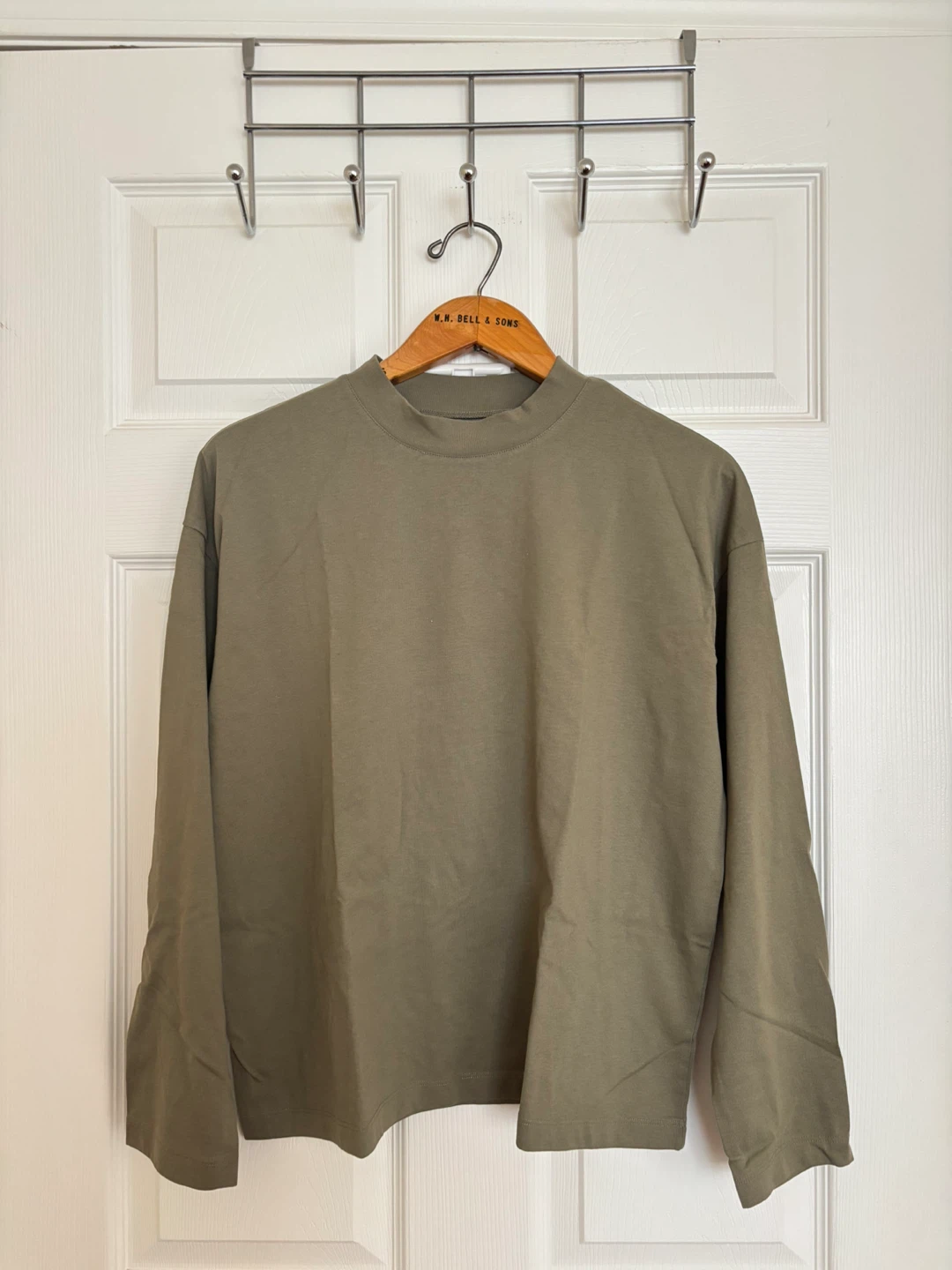 Long Sleeve Mock Neck T-Shirt
