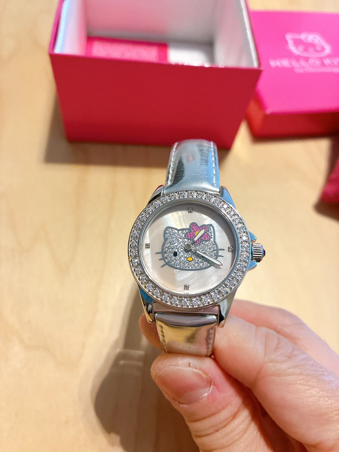 Hello Kitty Diamonique Watch with Original Box