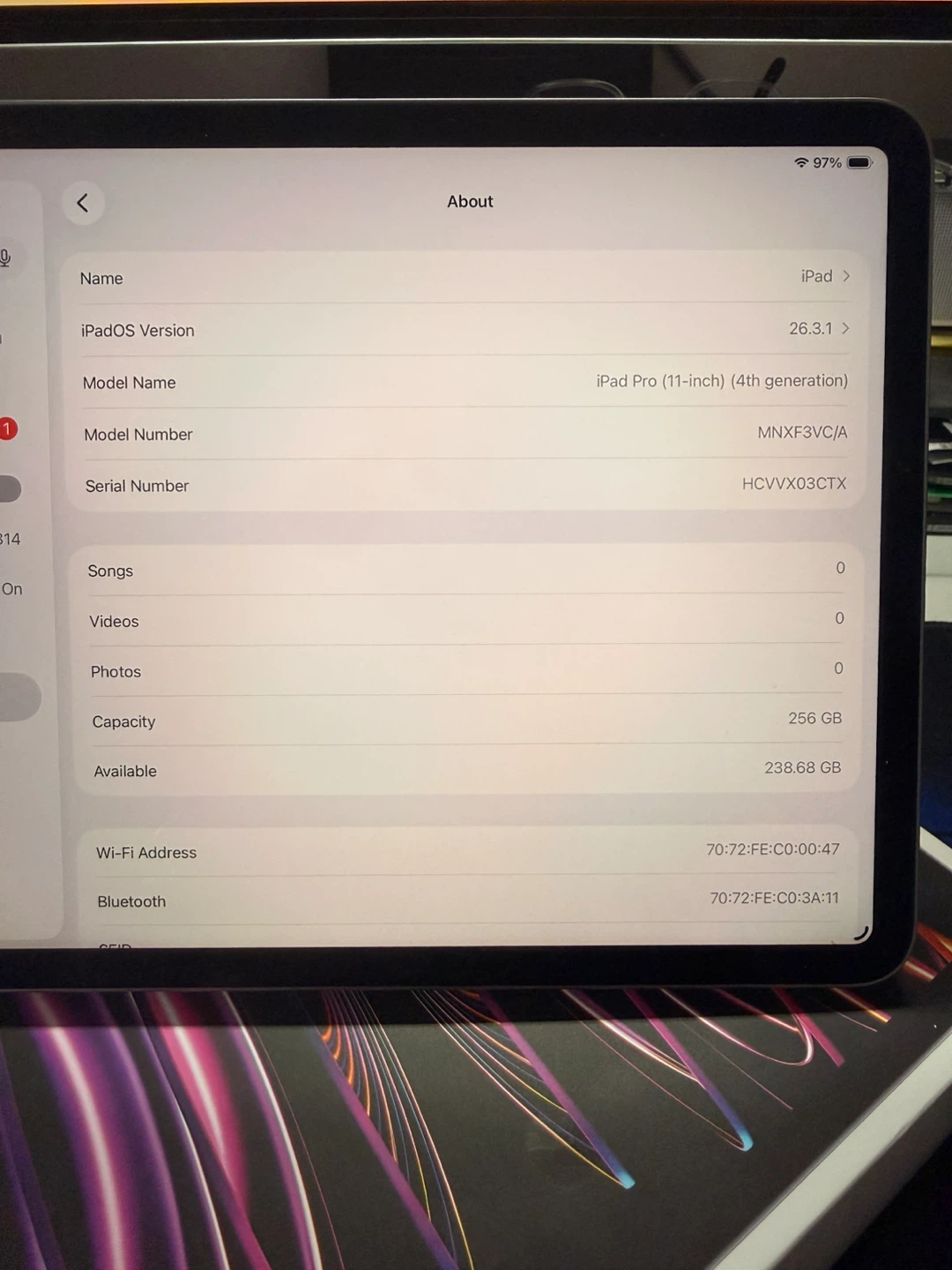 iPad Pro 11-inch (M2) 256GB w/ AppleCare + - photo 3