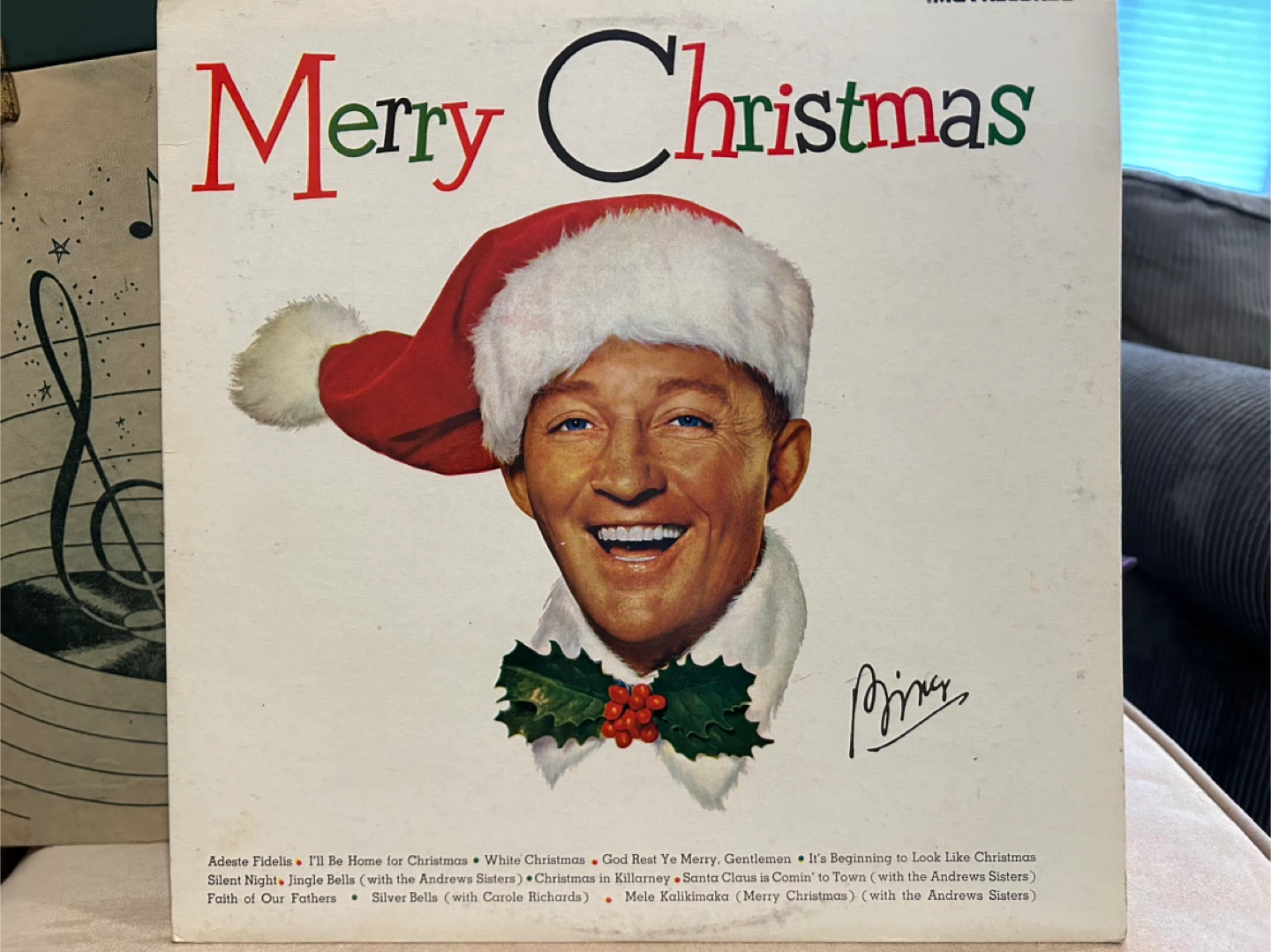 Bing Crosby Merry Christmas Vinyl Record