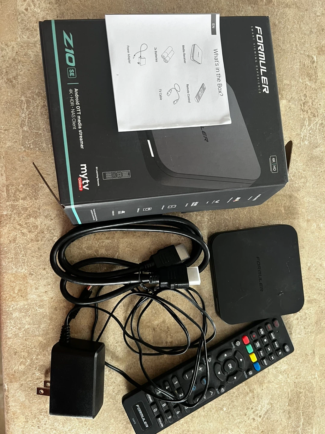 Streamer multimédia Formuler Z10 SE 4K HDR