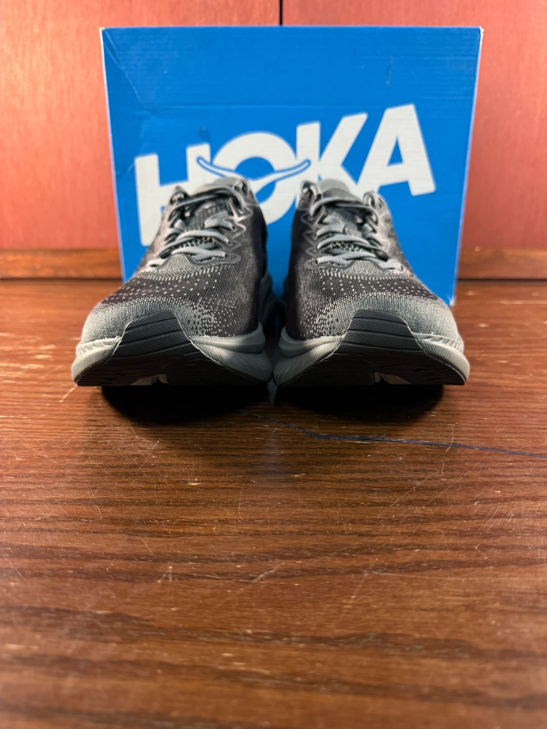 Hoka One One Mach 6 Black/Gray Men’s Running Sneakers Size US 9D - photo 4