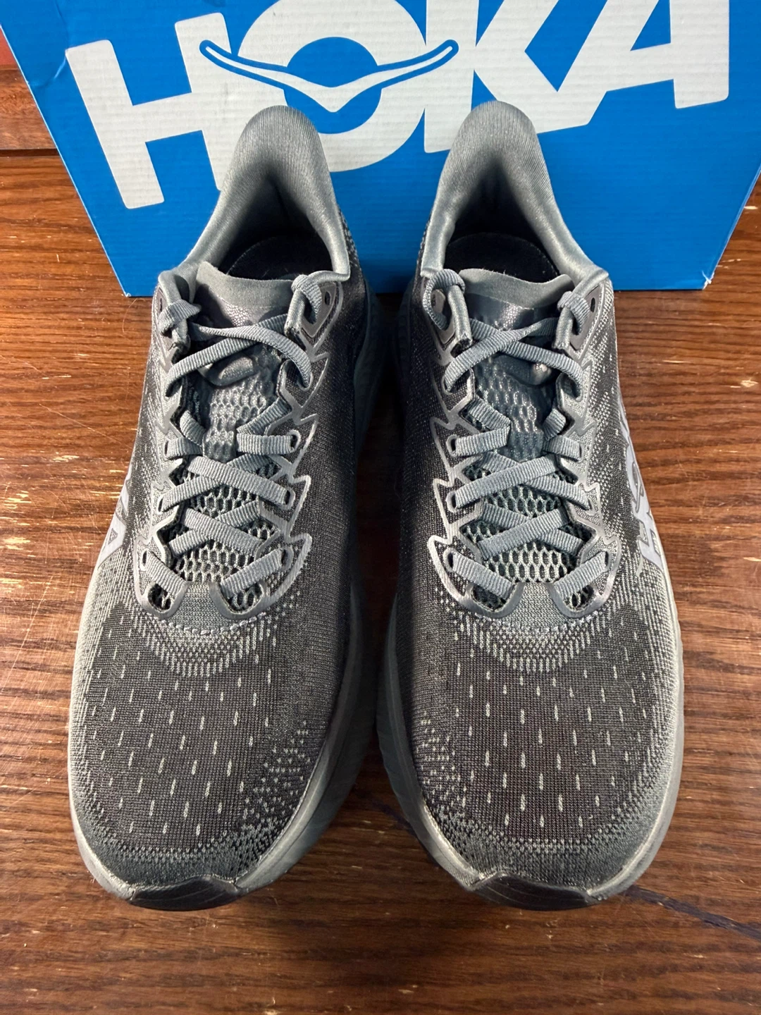 Hoka One One Mach 6 Black/Gray Men’s Running Sneakers Size US 9D - photo 5