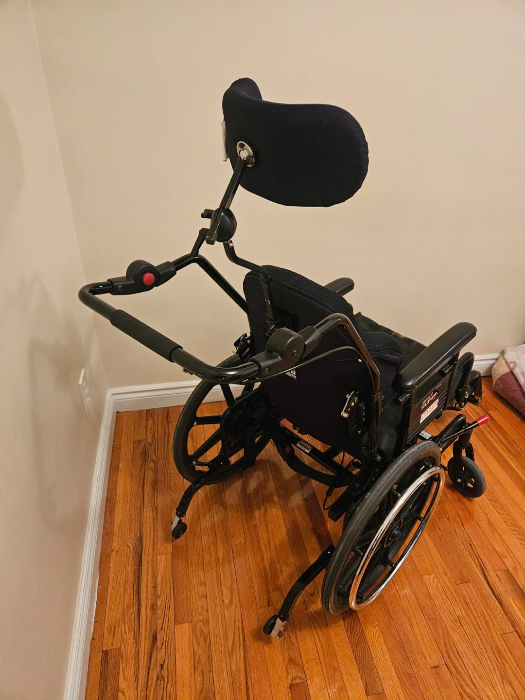 BME Super Rx Wheelchair with Headrest