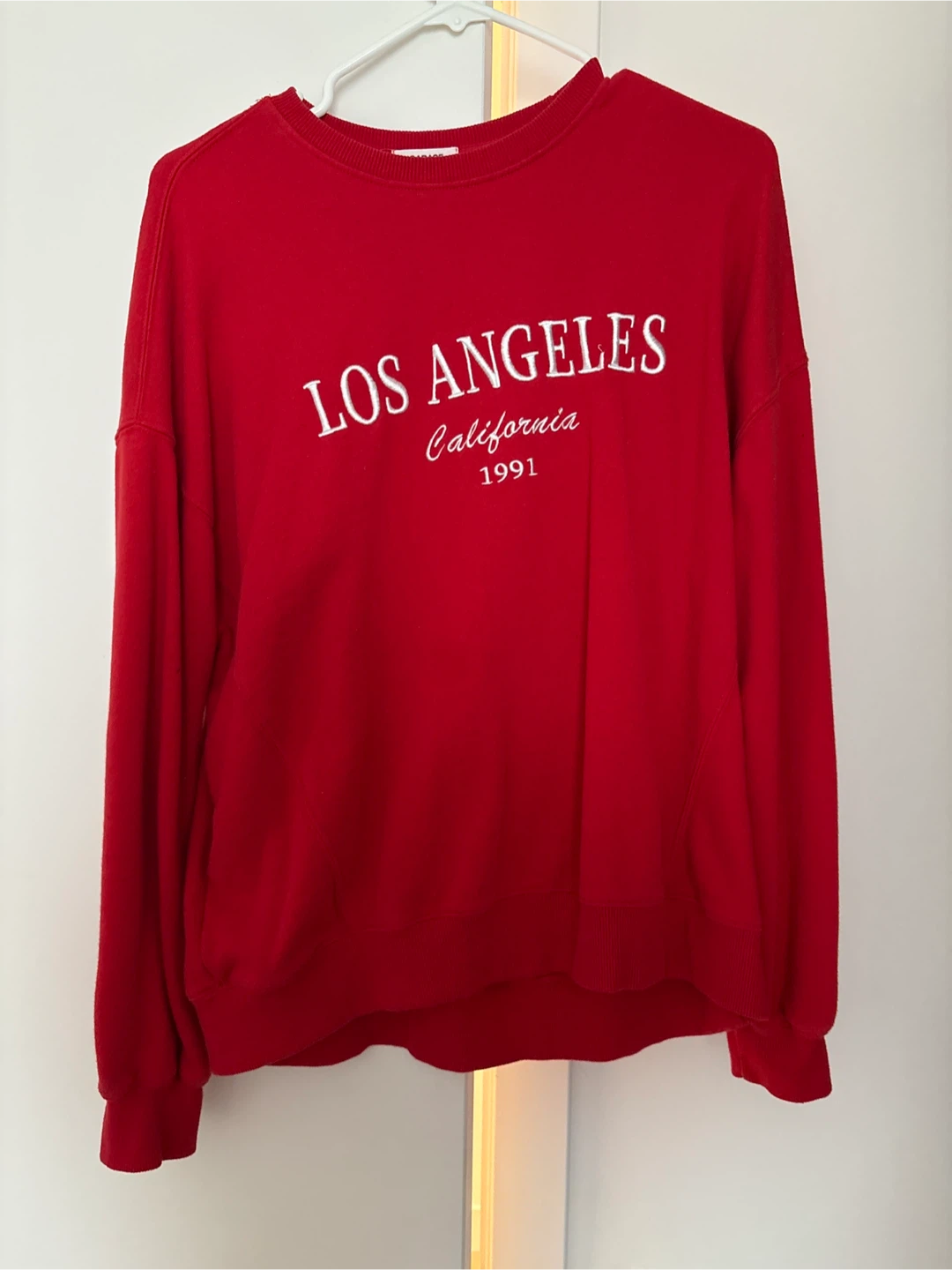 Garage Red Los Angeles California 1991 Sweatshirt