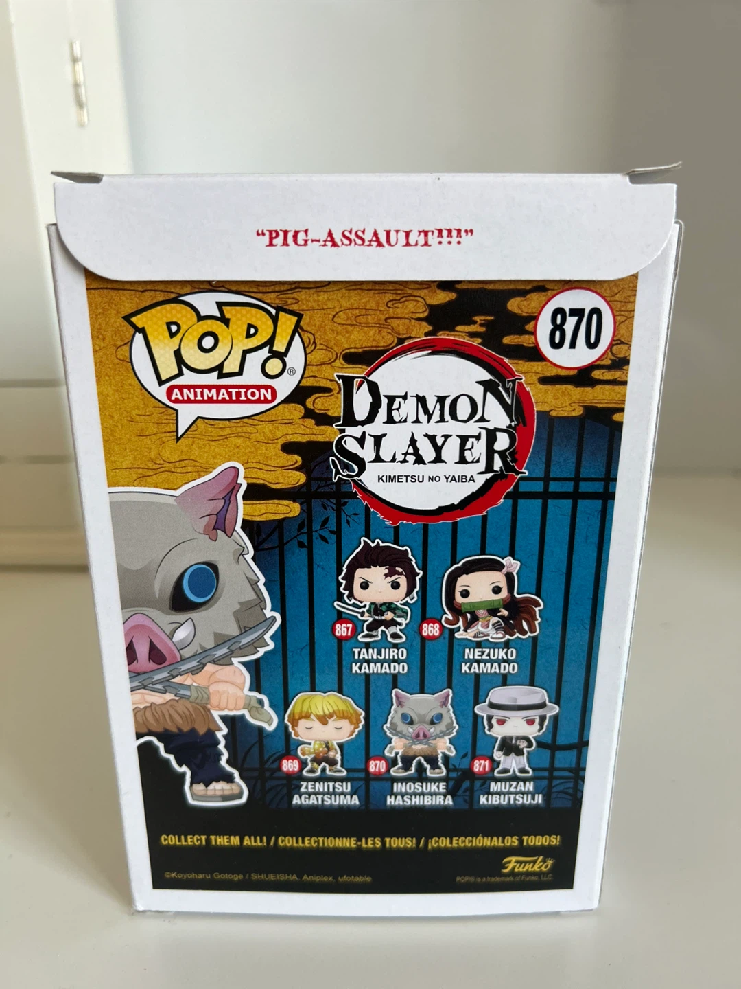 Funko Pop! Demon Slayer Inosuke Hashibira #870 - photo 5
