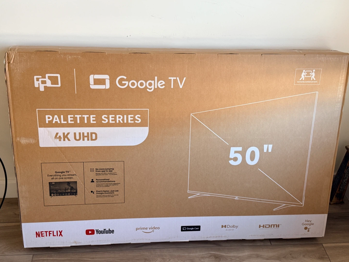 Brand New 50” 4K Google TV – Unopened Box (Great Deal!)