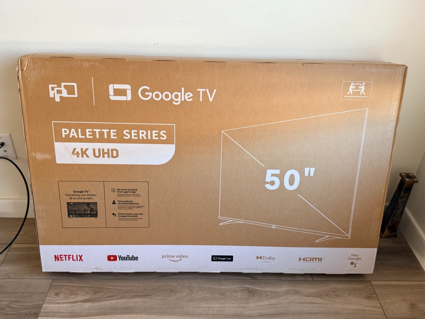 Brand New 50” 4K Google TV – Unopened Box (Great Deal!) - photo 4