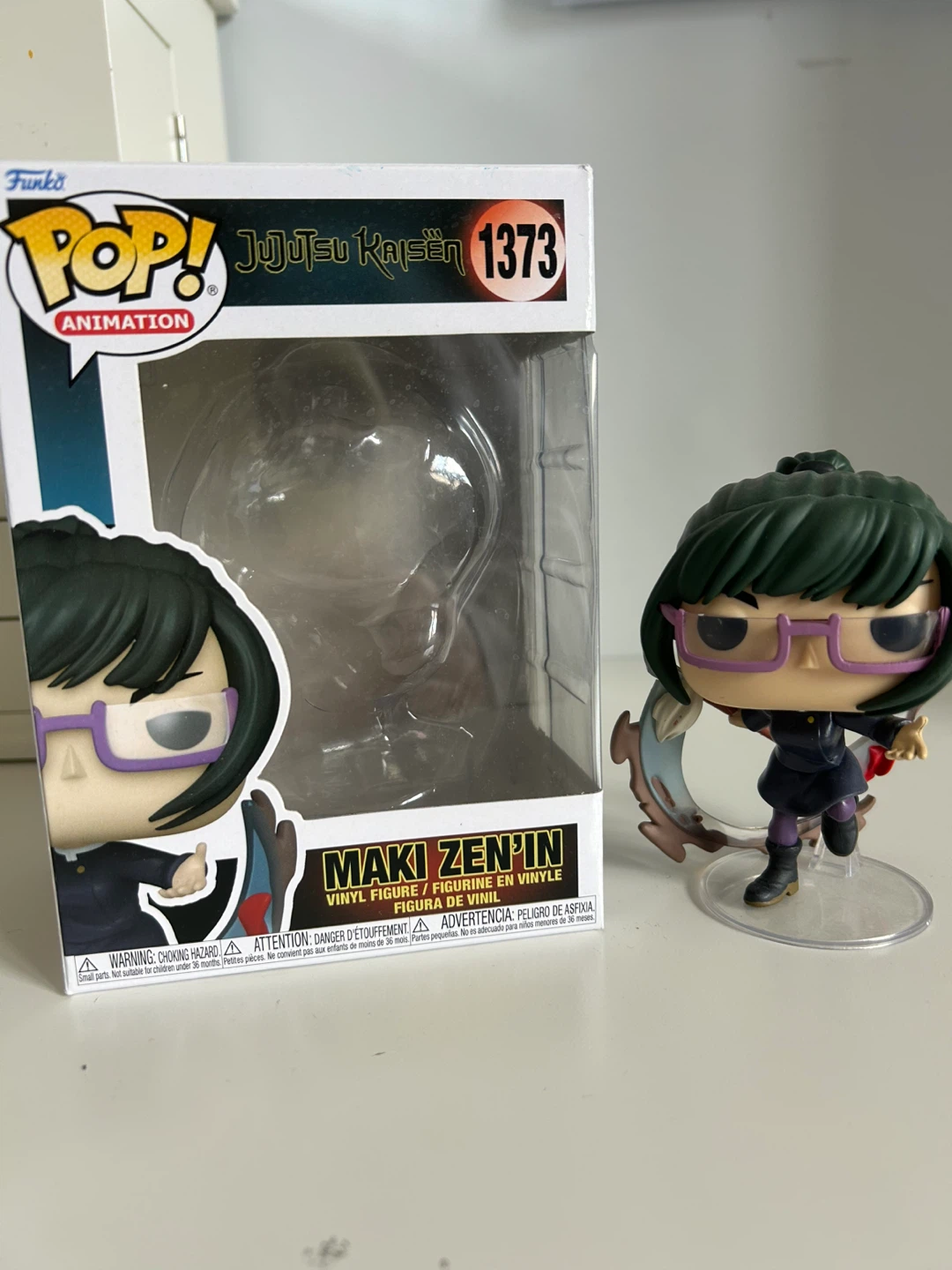 Funko Pop! Jujutsu Kaisen Maki Zenin #1373 Vinyl Figure