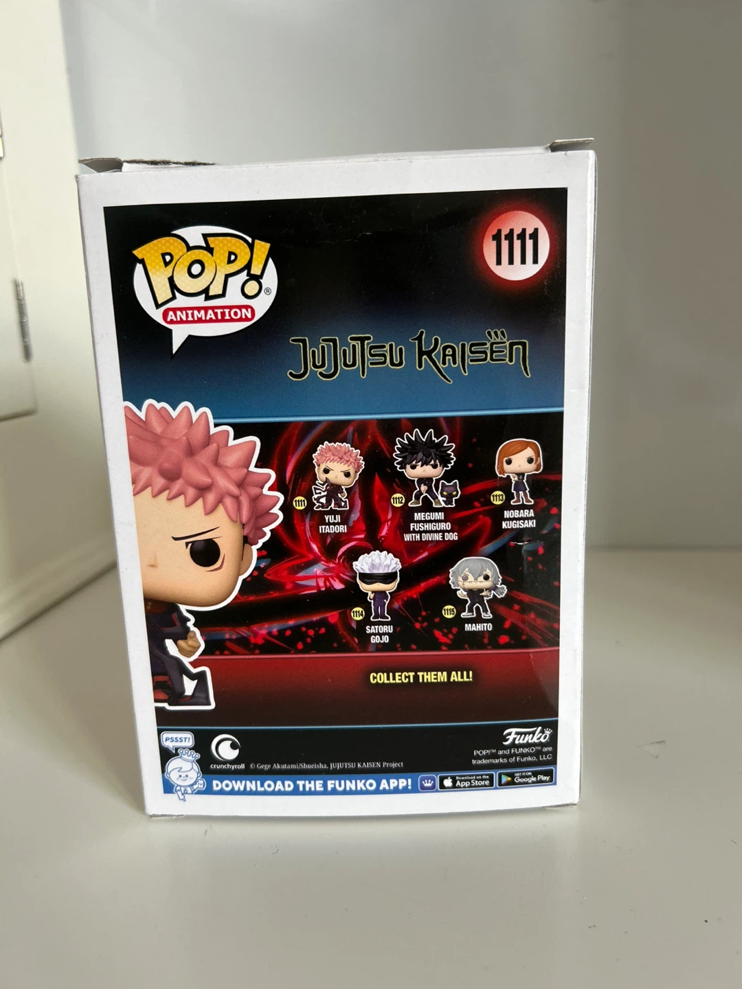 Funko Pop! Jujutsu Kaisen Yuji Itadori #1111 Vinyl Figure - photo 5