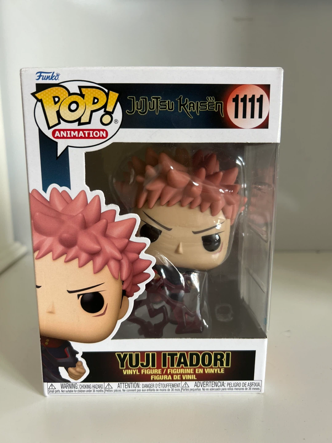 Funko Pop! Jujutsu Kaisen Yuji Itadori #1111 Vinyl Figure - photo 2