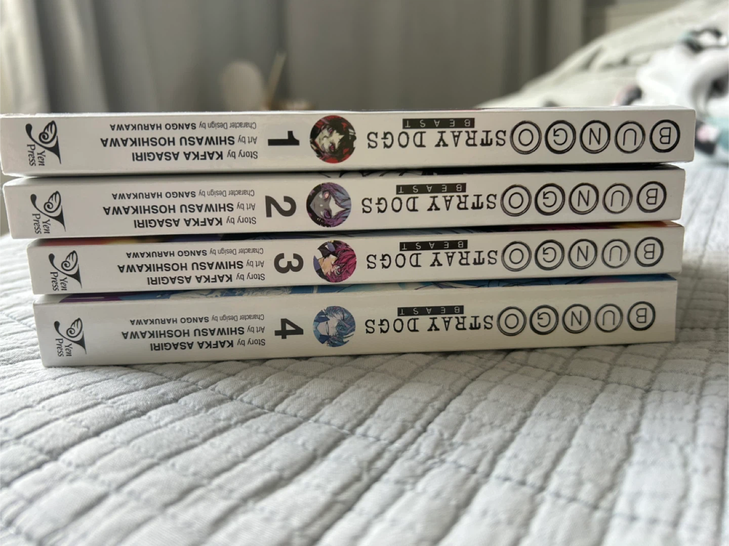 Bungo Stray Dogs Beast Manga Volumes 1-4
