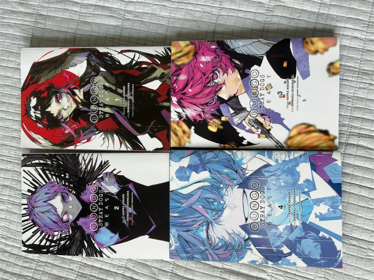 Bungo Stray Dogs Beast Manga Volumes 1-4 - photo 2