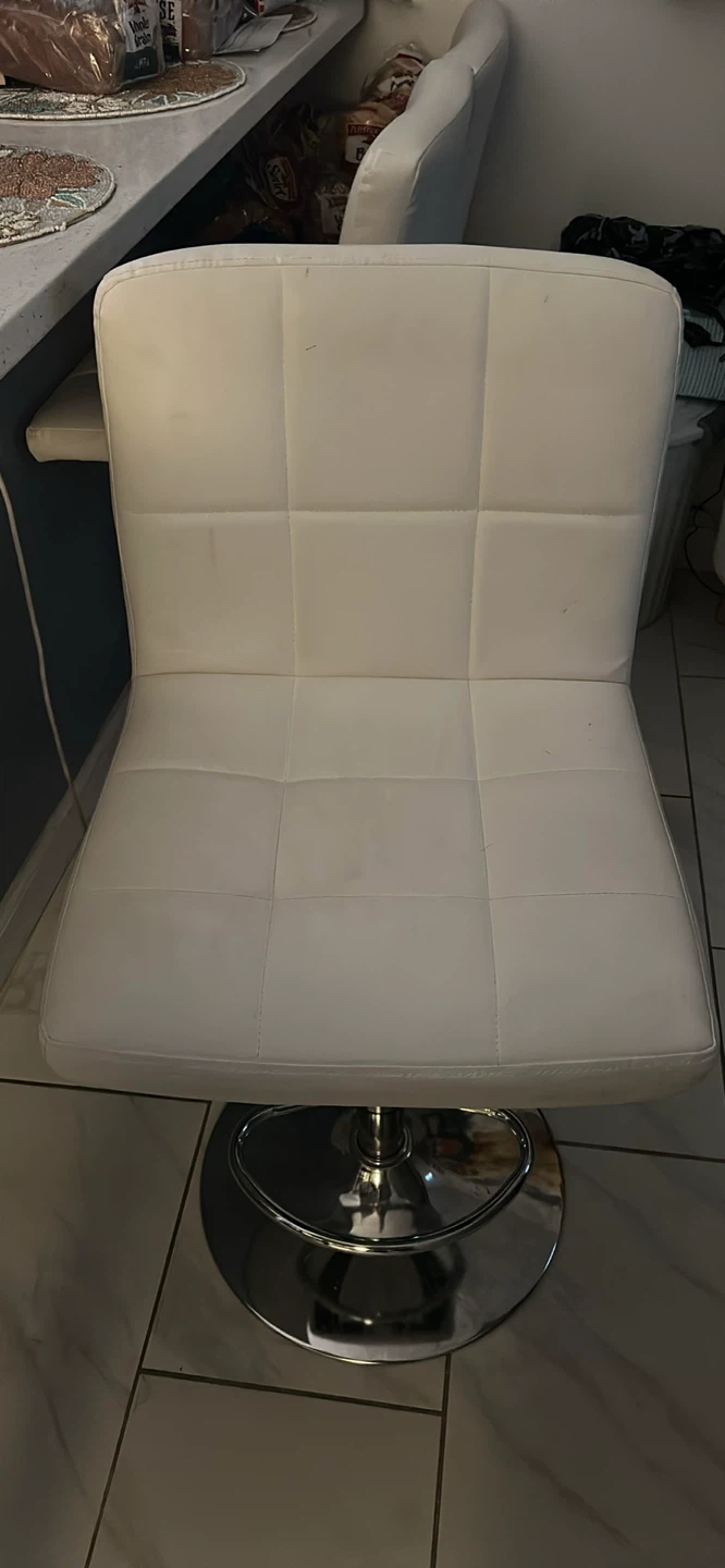 White Bar Stool