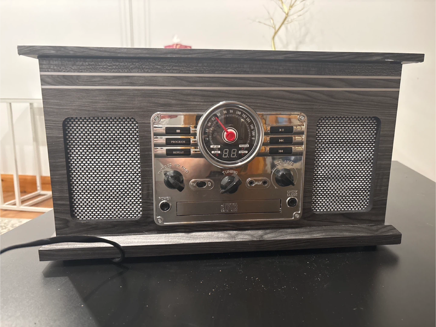 Victrola 3-Speed Record Player with CD and Radio - photo 5