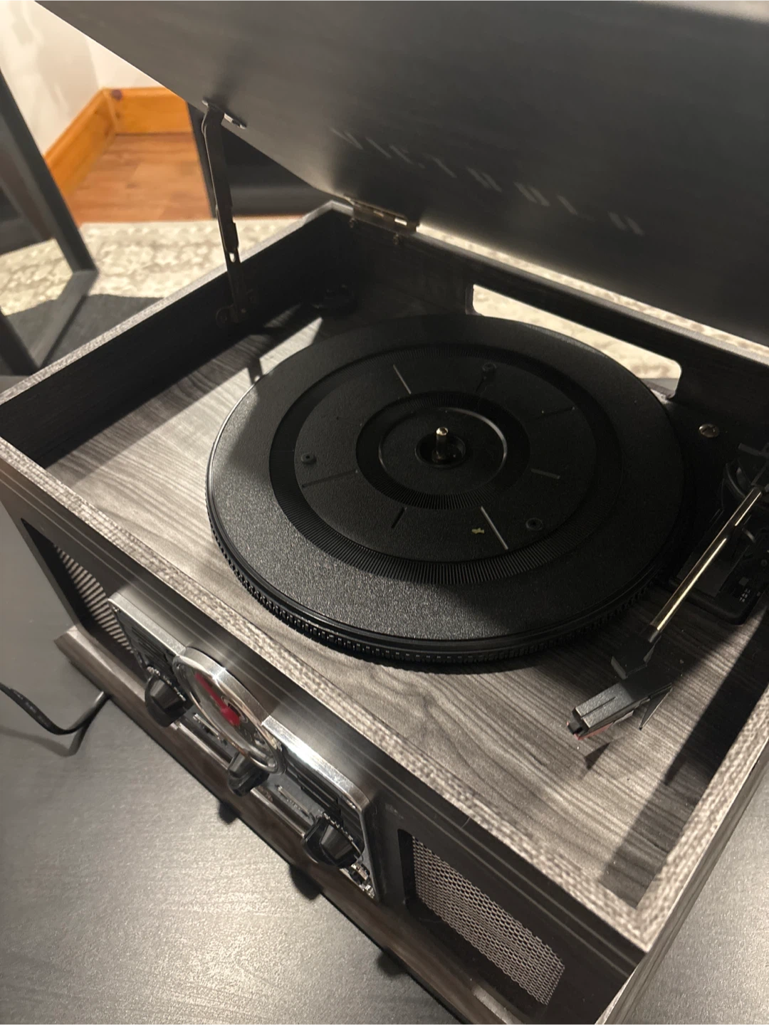 Victrola 3-Speed Record Player with CD and Radio - photo 3