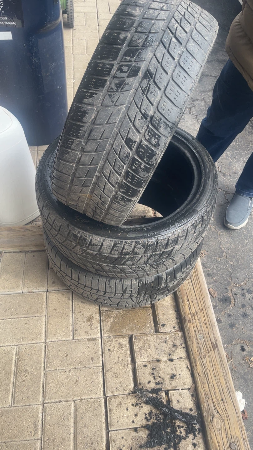 Set of 3 Used Winter Tires