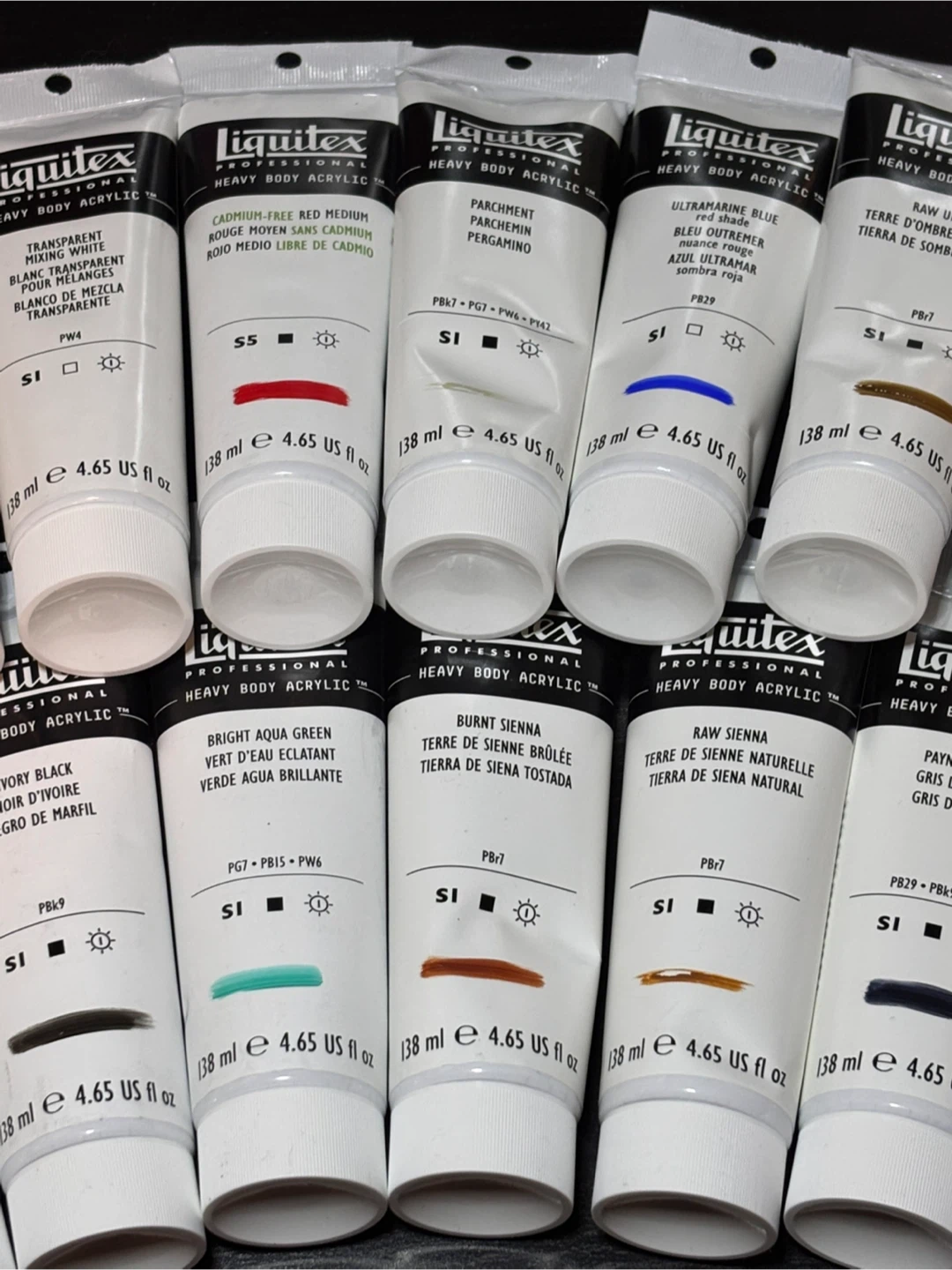 Liquitex® Heavy Body Artist Acrylic Paint 4.65oz lot of 16 - photo 3