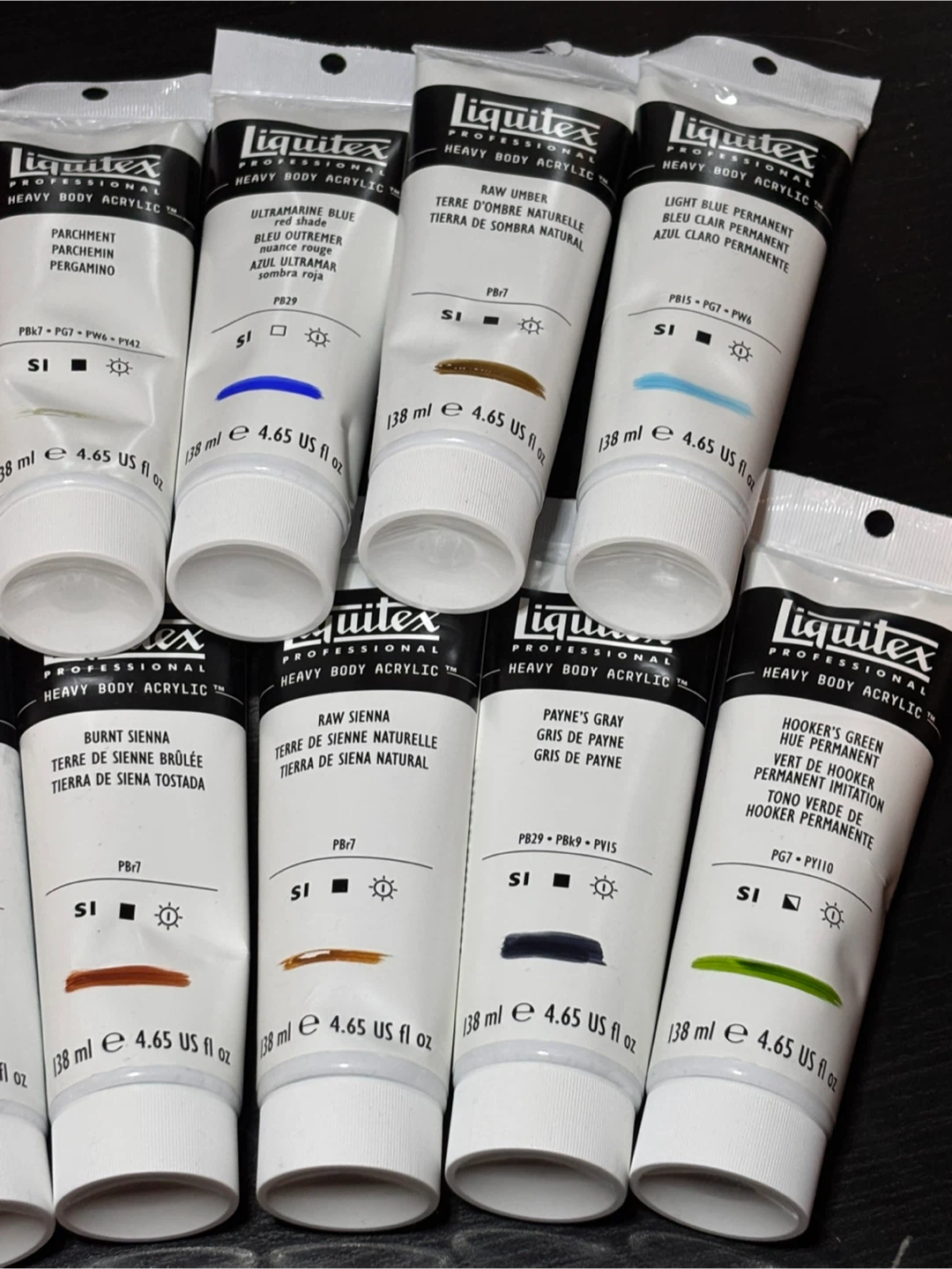 Liquitex® Heavy Body Artist Acrylic Paint 4.65oz lot of 16 - photo 4