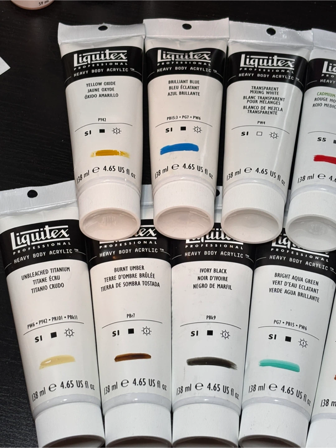 Liquitex® Heavy Body Artist Acrylic Paint 4.65oz lot of 16 - photo 2