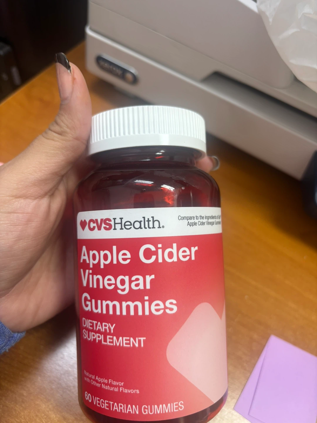 CVS Health Apple Cider Vinegar Gummies - 60 Count