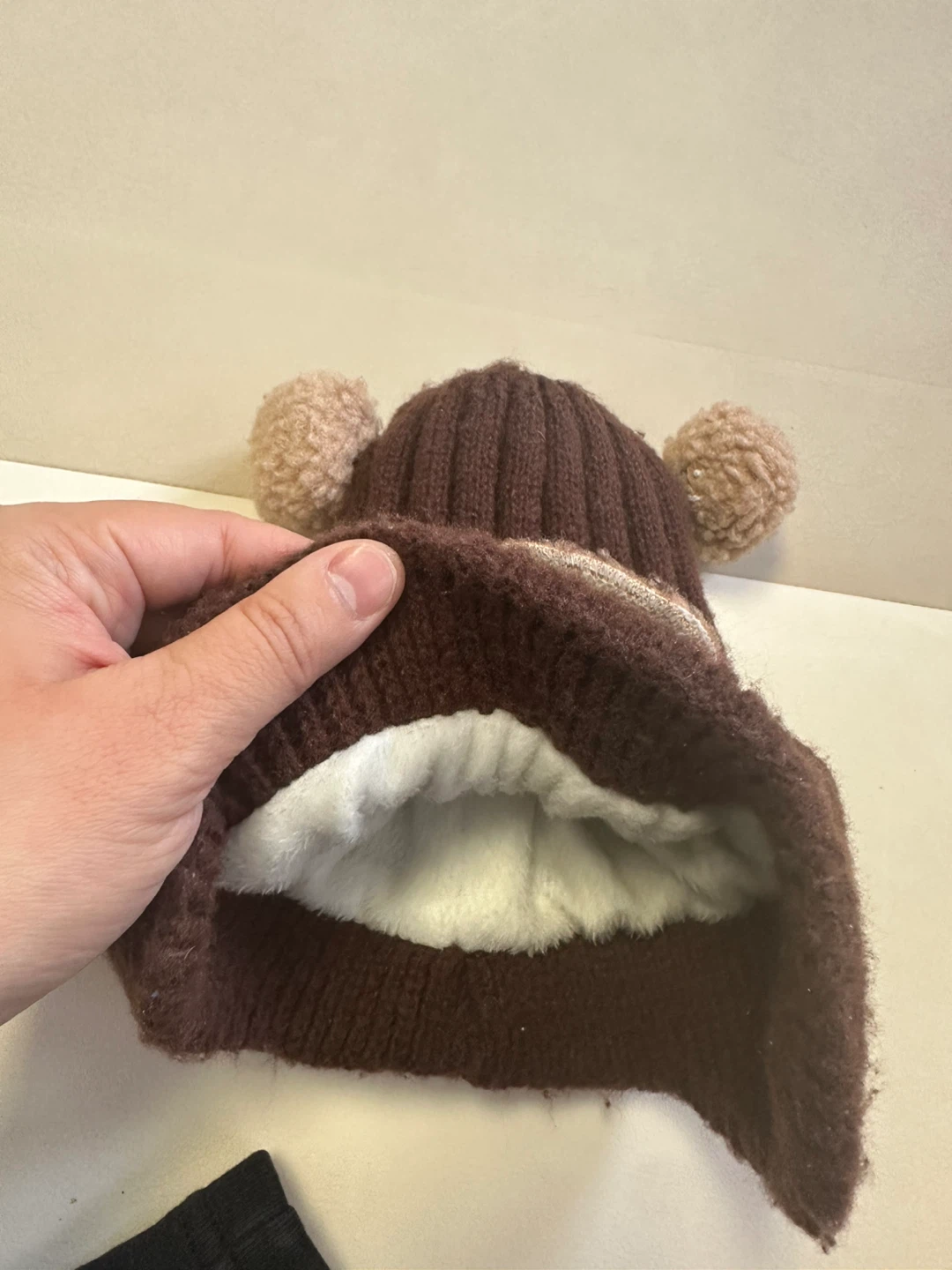 Kids' Knit Hats with Ear Flaps - Set of 3 - photo 2