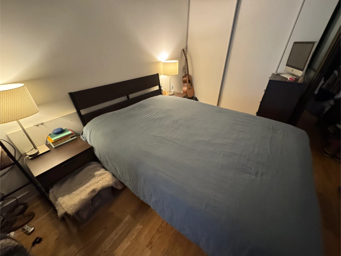 IKEA Double Bed Frame + Slats — $20 - photo 2