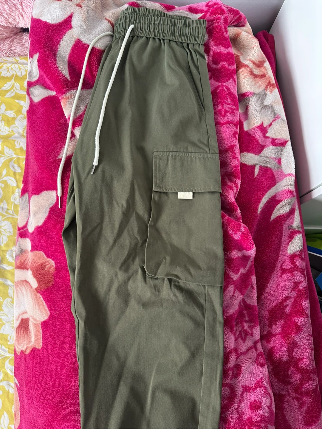 Air Borne olive green cargo joggers - photo 2