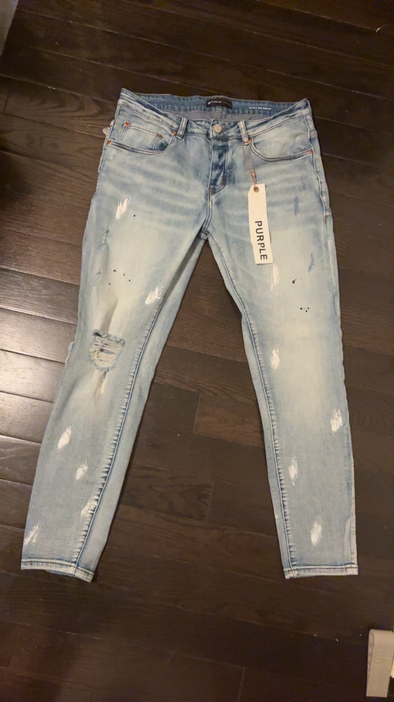 Purple jeans size 34