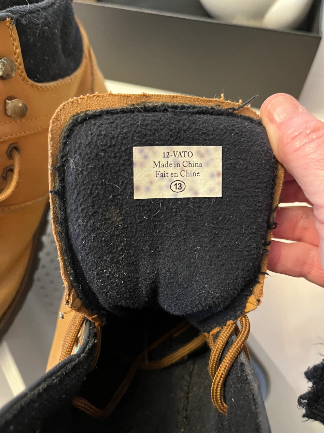 Used  Work Boots Size 13 - photo 3