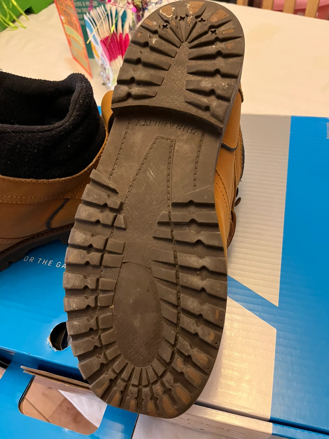 Used  Work Boots Size 13 - photo 2