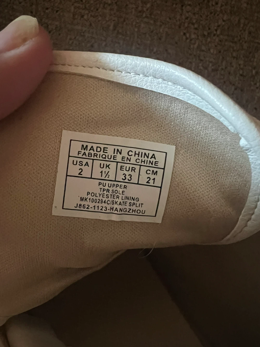 Michael Kors White Logo Mid-Top Sneakers Size 2 - photo 2