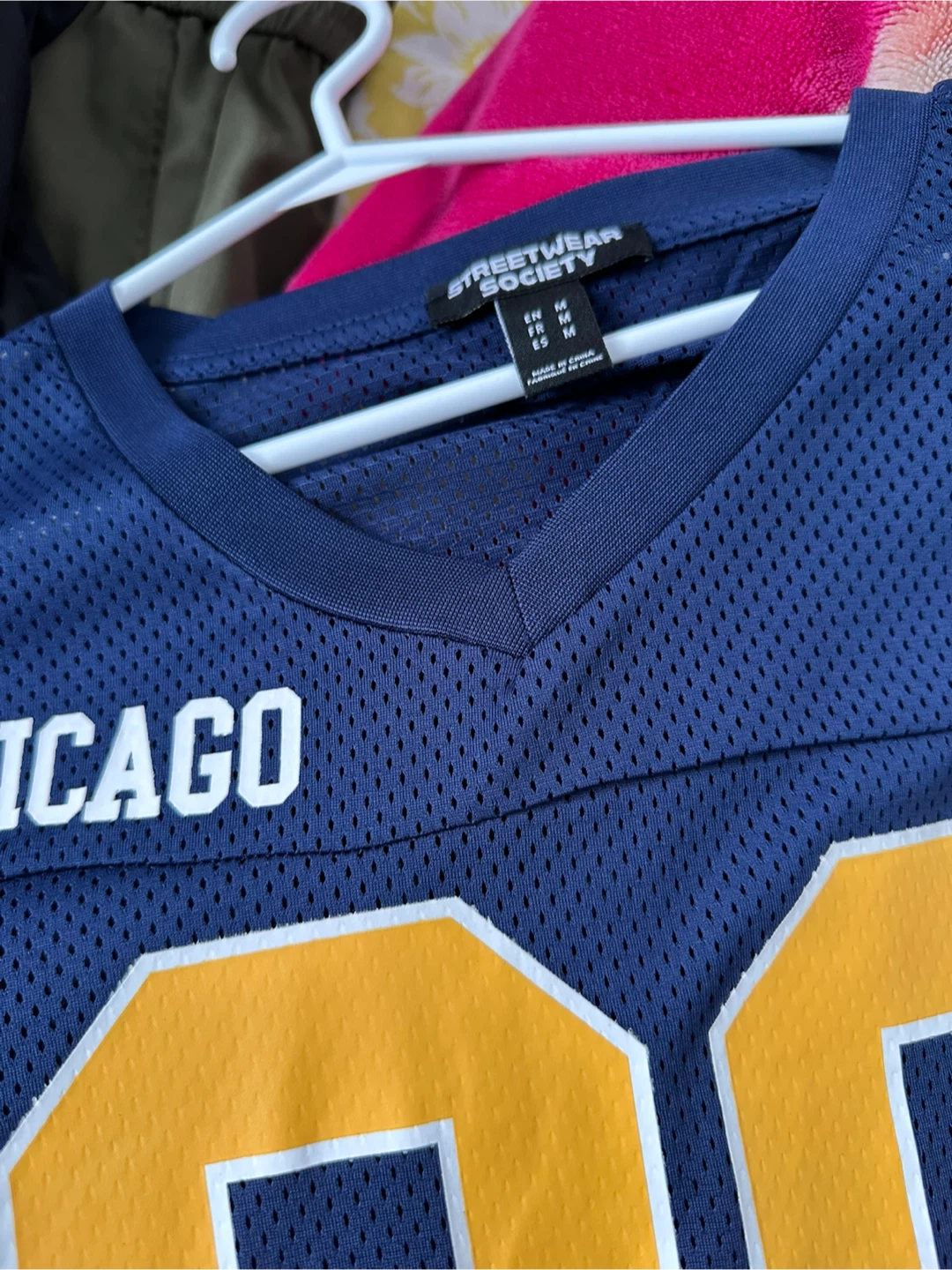 Chicago 36 Blue Mesh Jersey (M) - photo 3
