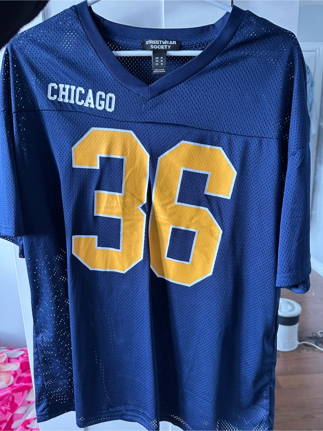 Chicago 36 Blue Mesh Jersey (M)